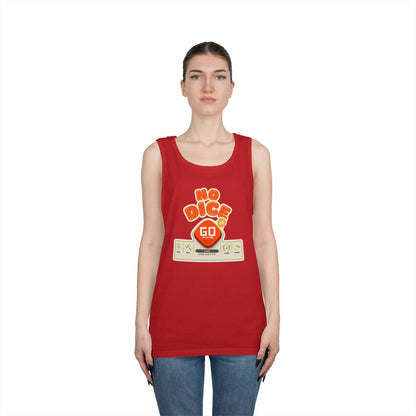 No Dice Unisex Heavy Cotton Tank Top