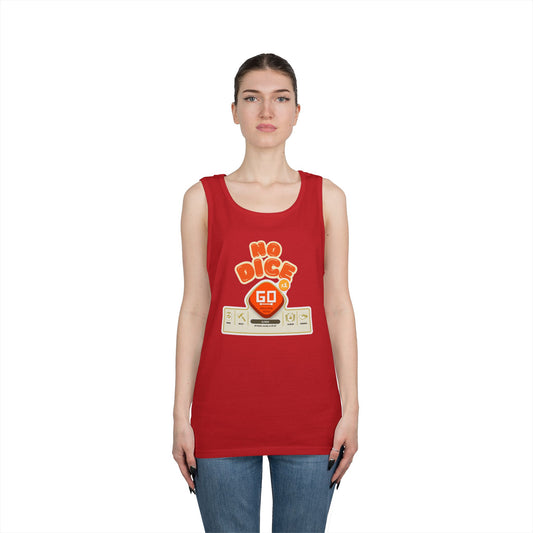 No Dice Unisex Heavy Cotton Tank Top