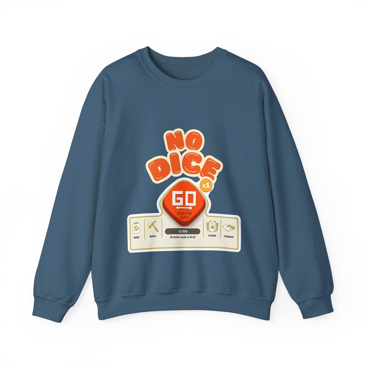 No Dice, Unisex Heavy Blend™ Crewneck Sweatshirt