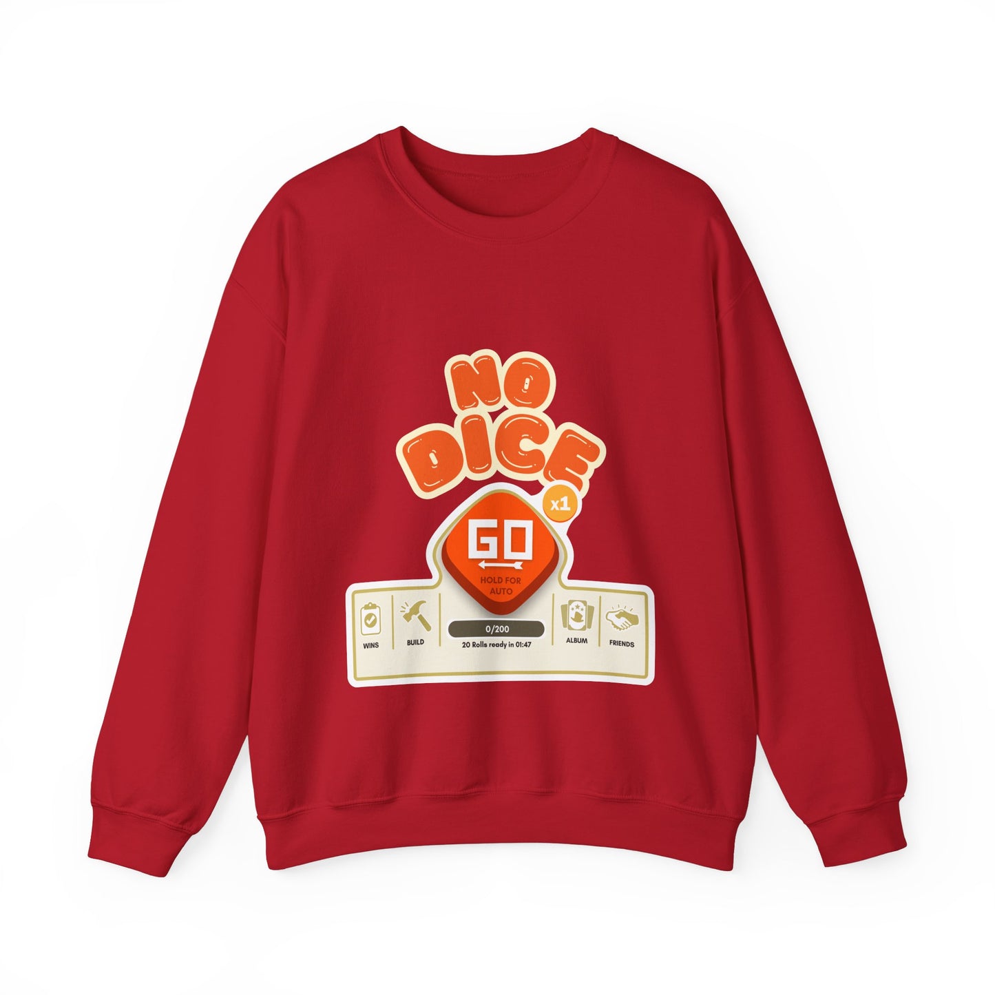 No Dice, Unisex Heavy Blend™ Crewneck Sweatshirt