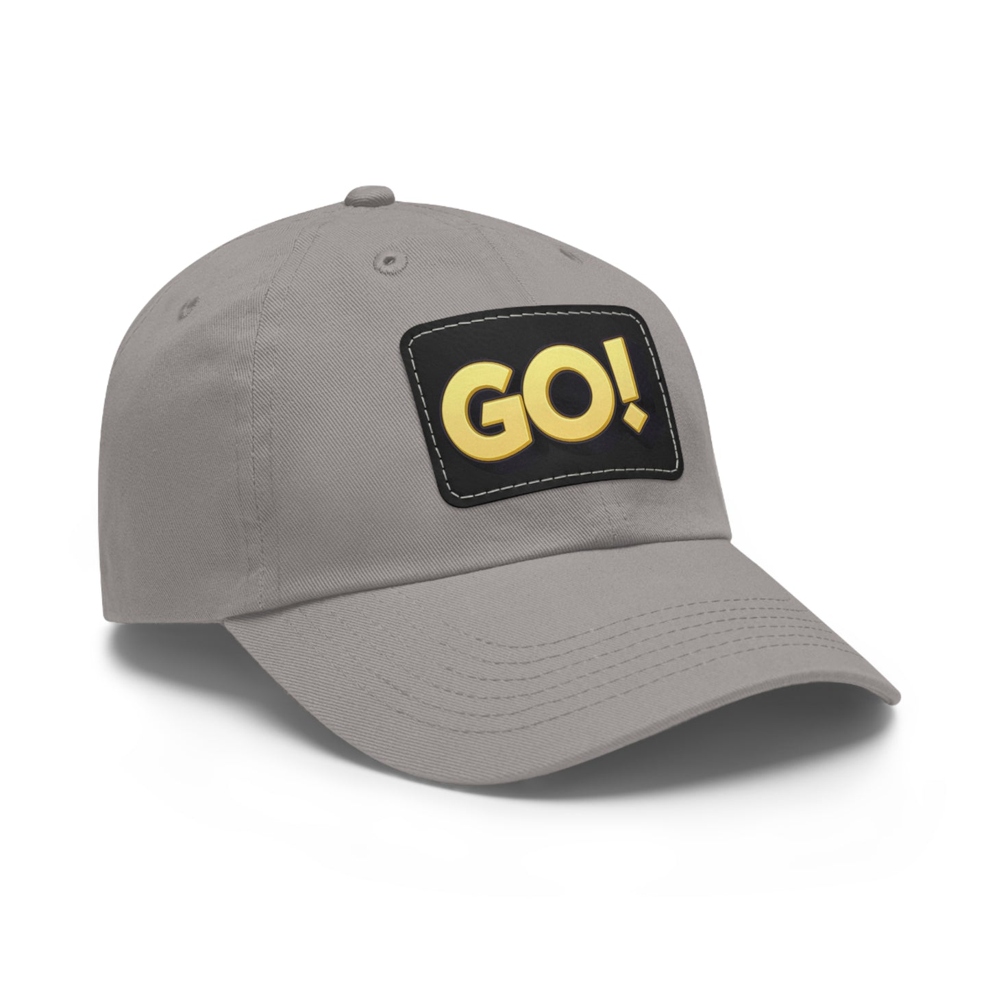 Monopoly Go! Dad Hat with Leather Patch (Rectangle)